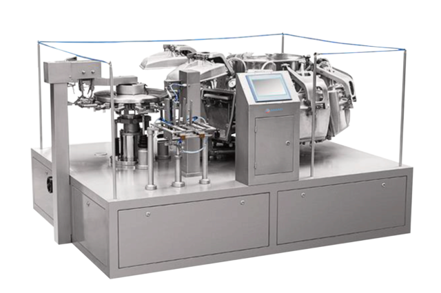 Rotary Vacuum Pouch Filling Machine (Medium Speed)